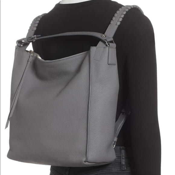 All Saints Handbags - ALLSAINTS Small Kita Convertible Leather Backpack